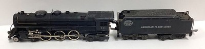 Vintage Metal American Flyer 322 NYC System Locomotive & Tender