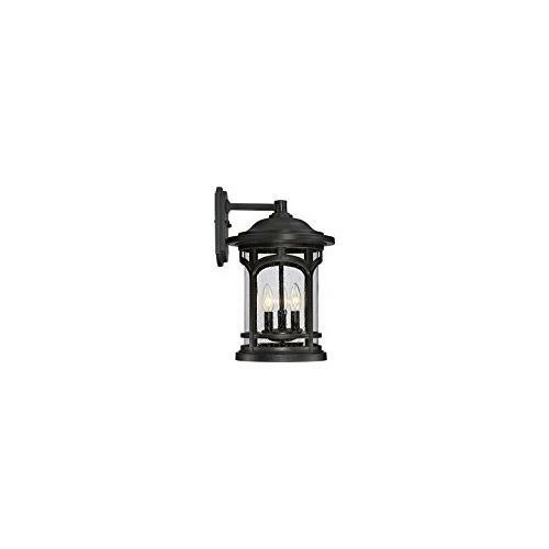 Quoizel MBH8411K 3-Light Marblehead Outdoor Lantern in Mystic Black - Picture 7 of 7