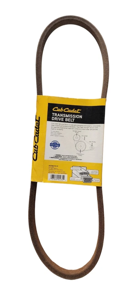 Cub Cadet Transmission Drive Belt w/ Variable Speed Drive 954-04208 & 754-04208A - Image 2 of 4
