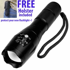Super Bright Tactical Military LED Flashlight flash light super high LUX!