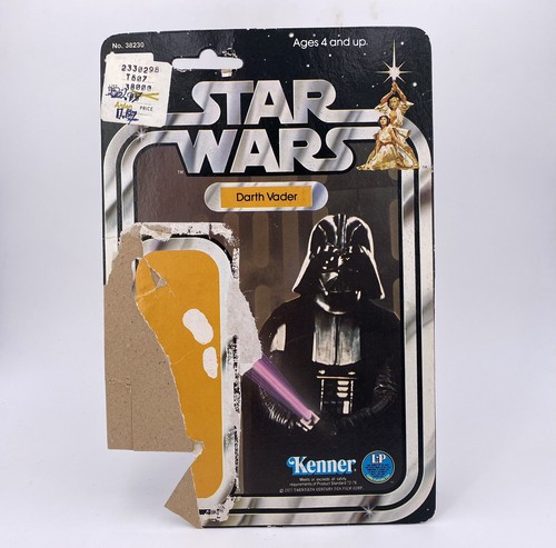 Vintage Star Wars Darth Vader Cardback 