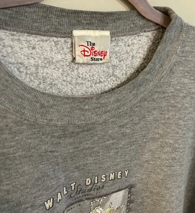 Винтажная большая серая толстовка Walt Disney Studios «Это упаковка!» сделано в США - Изображение 2 из 4