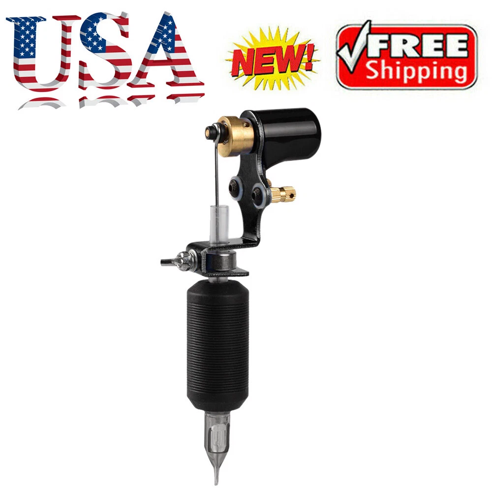 Professional Tattoo Pen Machine Cartridge Needle Permanent Practice Gun Set F5T5