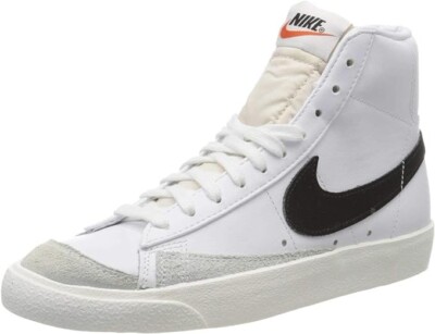 靴 NIKE BLAZER MID '77 VINTAGE Nike Blazer Mid 77 Shoes White w/Black Swoosh Vintage Retro