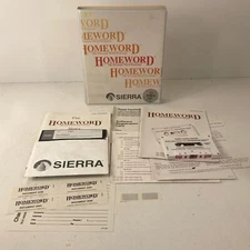 Homeword Word Processor by Sierra For Tandy 1000 Cat. No 25-1116
