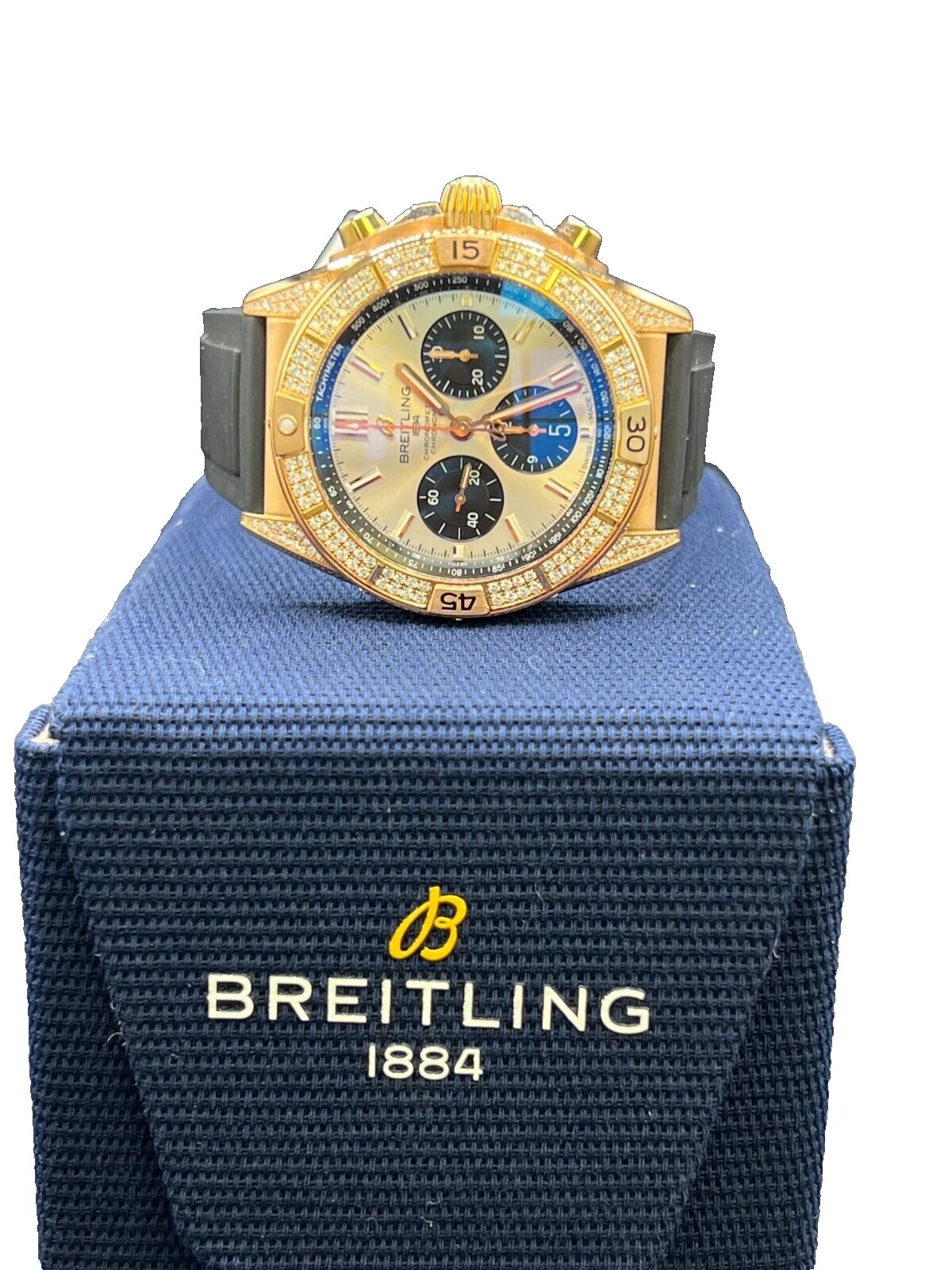 Breitling Chronomat Silver Case Wristwatches