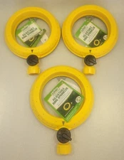 3 New Expert Gardener 7in Stationary Adjustable Spray Ring Sprinklers Metal Base