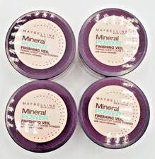 NEW 4 PC Maybelline Mineral Power Finishing Veil Translucent Loose Powder .14OZ