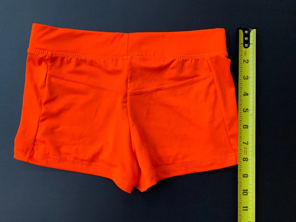 Shorts HOOTERS autêntico uniforme laranja atrevido booty – feminino XXS – aparência icônica! ” - Imagem 3 de 3