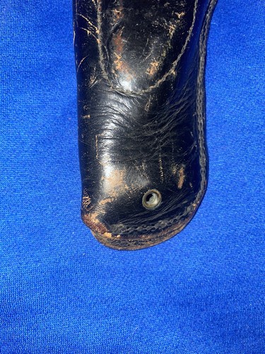 Dec. 1964 Bucheimer 7791406 U.S. Military Black Leather Colt? Revolver Holster - Picture 4 of 11
