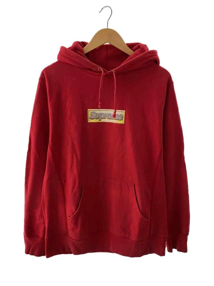 Sweat Supreme coton rouge L occasion