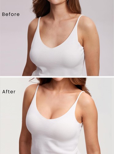 Women's Push Up Strapless Bra T-Shirt Lace Underwire Add-2-Cup Bandeau Bras 3... - Picture 4 of 6
