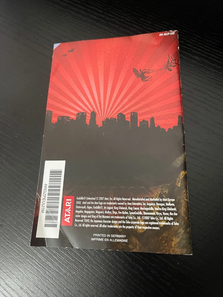 Godzilla: Unleashed Nintendo WII Game CIB With Manual PAL - Image 4 of 4