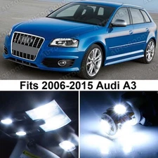 14 x Premium Xenon White LED Lights Interior Package Upgrade for Audi A3