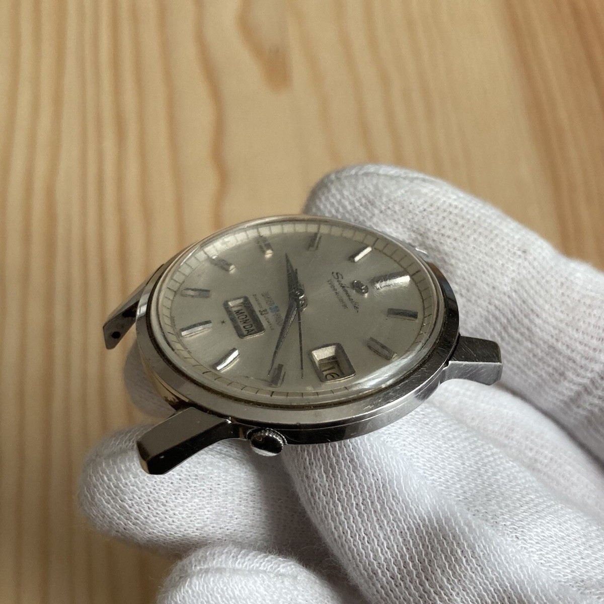 SEIKOmatic Weekdater 33 Jewels AT J13080 Vintage Men's Watch SEIKOmatic Weekdater 33 Jewels AT J13080 Vintage Men's Watch