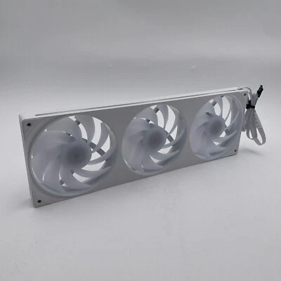 NZXT F360 RGB Core 360mm Single-Frame Fan Unit White RF-U36HF-W1 - Image 1 of 4