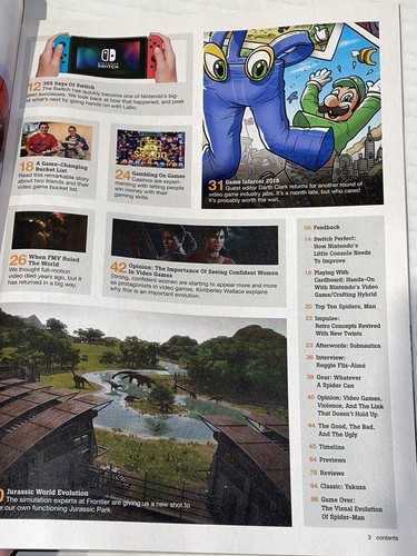 Game Informer Magazine Lot of 7 Issues 2018-19 Top 300 Games Reviews Zelda - Picture 17 of 24