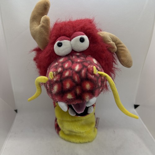 Daphne Red Yellow Chinese Year Of Dragon Golf Club Driver Head Cover Protector