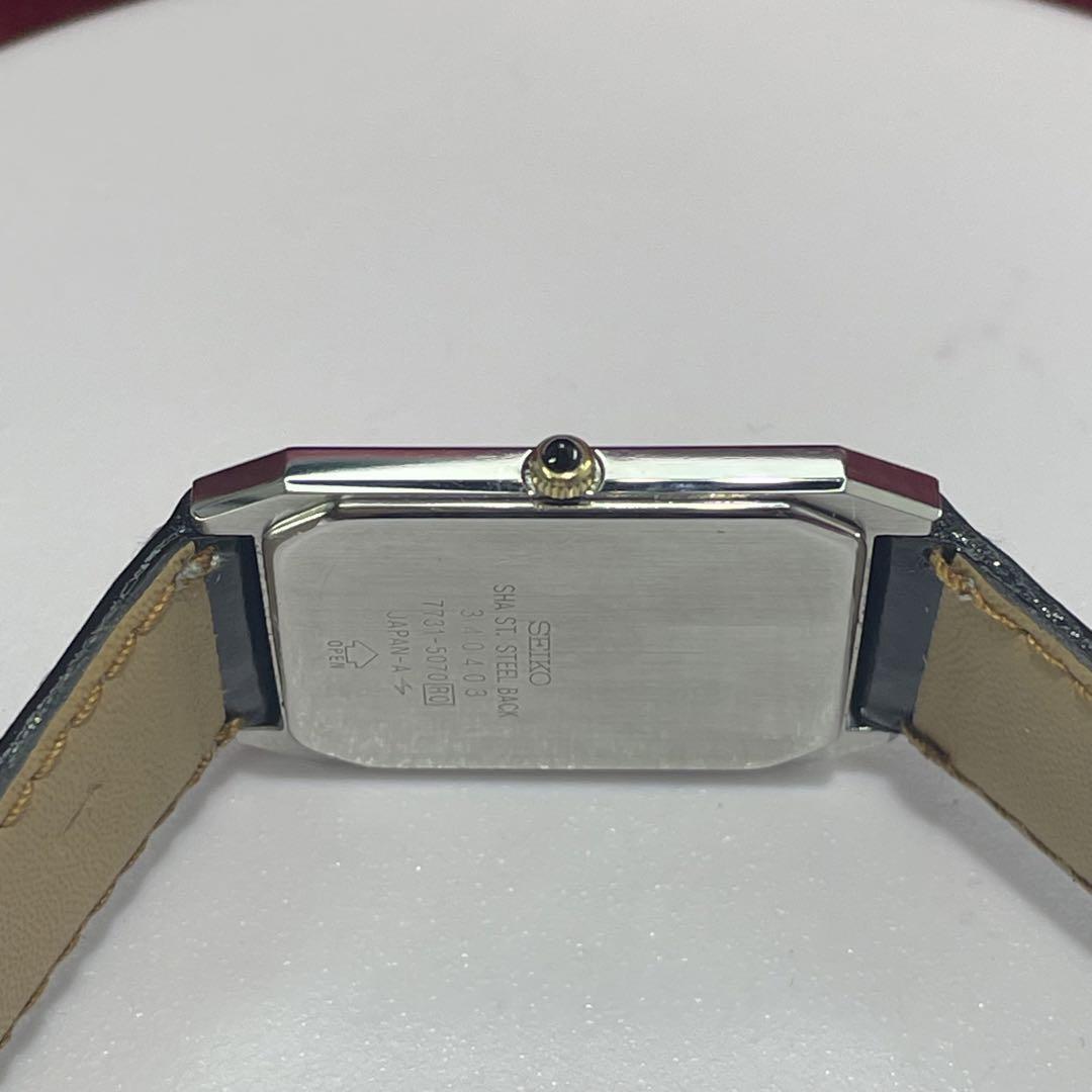 Seiko Dolce 7731-5070 Vintage 1993 Stainless Steel Quartz Seiko Dolce 7731-5070 Vintage 1993 Stainless Steel Quartz