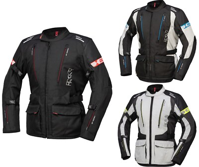 IXS Lorin-ST Herren Motorrad Jacke wasserdicht Touring mit Protektoren