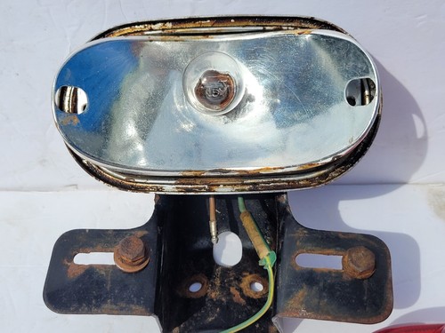 1967 1968 1969 Honda CL90 CL 90 Tail Brake Light Mount Taillight - Picture 10 of 10