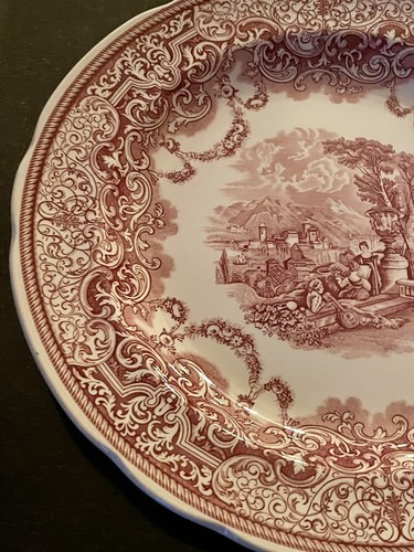 SPODE ARCHIVE COLLECTION-VICTORIAN SERIES~Continental Views~ 10 1/2”Dinner Plate - 第 5/7 張圖片