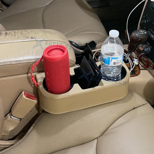 Car Cup Holder Organizer Front Between Seat Gap Filler Phone Drinks Glove Box - 第 11/19 張圖片
