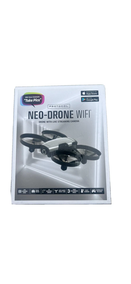 Protocol Drone Neo Drone WiFi Drone with Camera 480p Live Streaming Vid