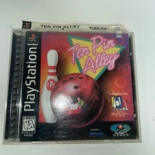 Ten Pin Alley (Sony PlayStation 1, 1996) Complete Black Label