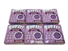 Chuckle & Roar Pop It! Fidget Toy Glittery Purple Lot of 6 Free Shipping