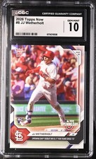 2026 Topps Now #8 JJ Wetherholt CGC 10