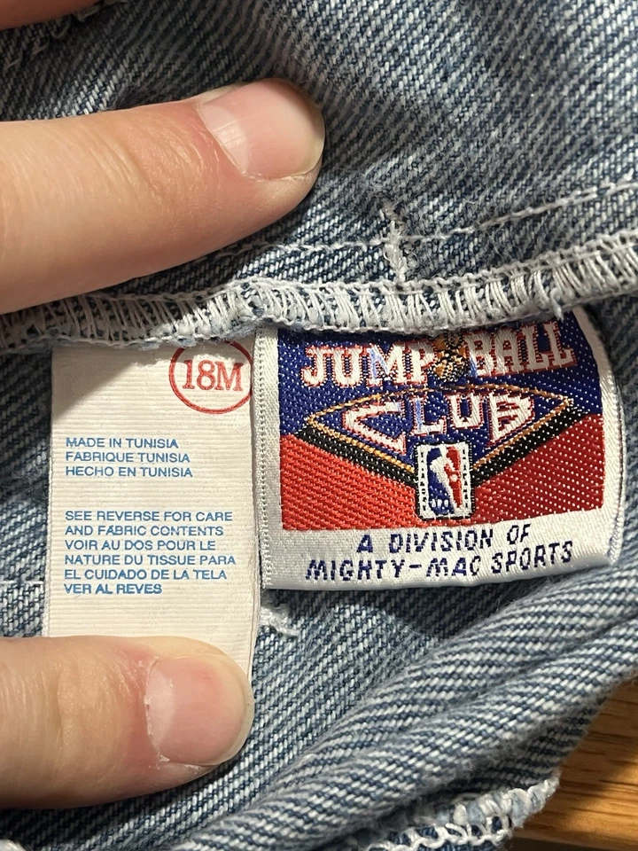Mono vaquero vintage Jump Ball Club Mighty Mac Chicago Bulls talla 18 meses Foto 4 de 4