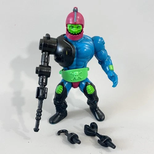 Trap Jaw vintage MOTU figure complete + new hips  Heman (1983, Malaysia)