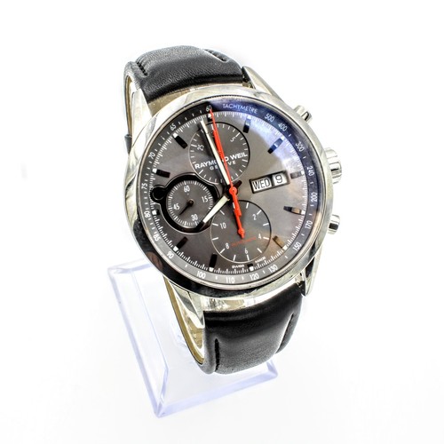 Reloj pulsera automático suizo Raymond Weil Geneve Freelancer para hombre #WB1898-2 - Imagen 6 de 8