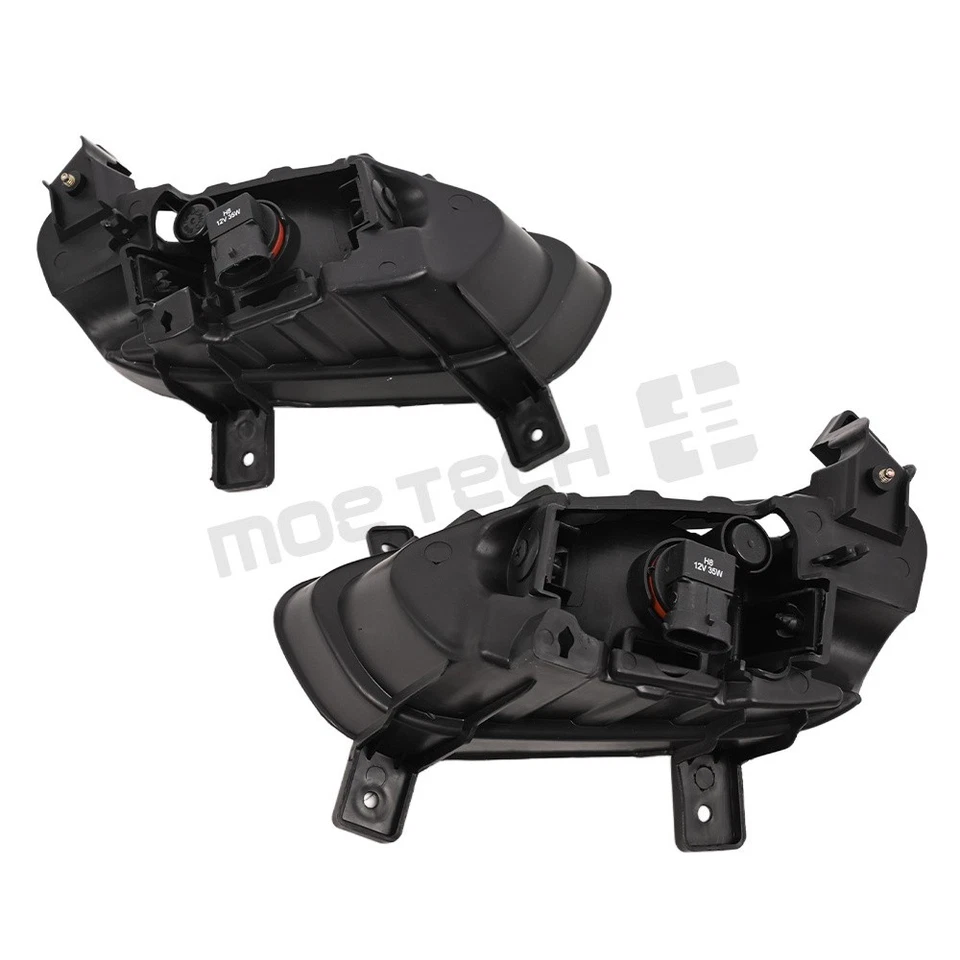 Par de luces antiniebla de parachoques delanteras lentes transparentes para Kia Rio K2 sedán 2012-2015 Foto 2 de 4