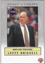2001 Greats of the Game Coach's Corner #CC3 Lefty Driesell - BSK