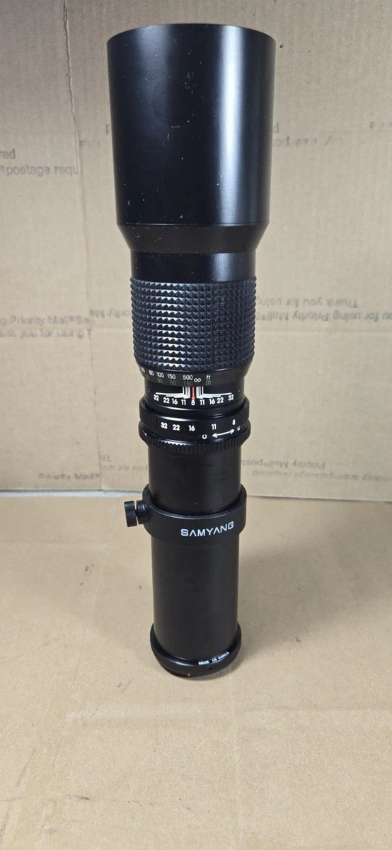 Samyang 500mm Focal f/8 Camera Lenses for sale | eBay