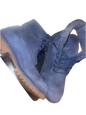 Timberland Primaloft 400 Grain Blue Suede / Nubuck Boot Waterproof Size 10 M