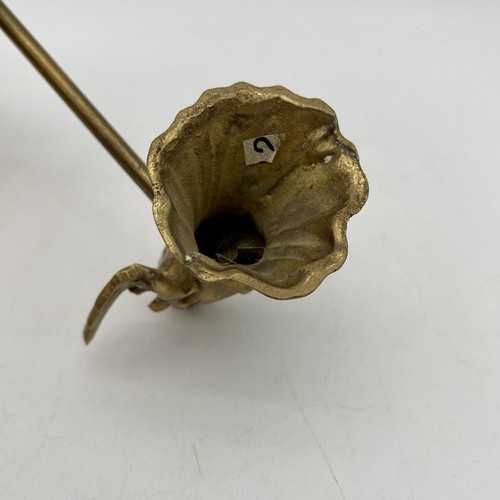 Vintage Angel Brass Candle Snuffer Long Brass Handle - Picture 10 of 13
