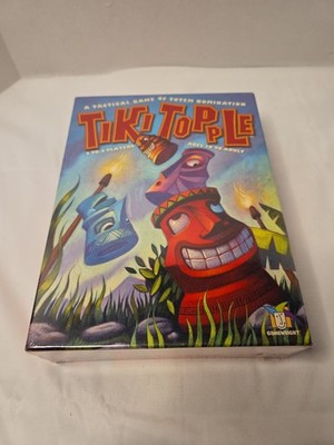 Tiki Topple Board Game from Gamewright 2008 Brand New Sealed 