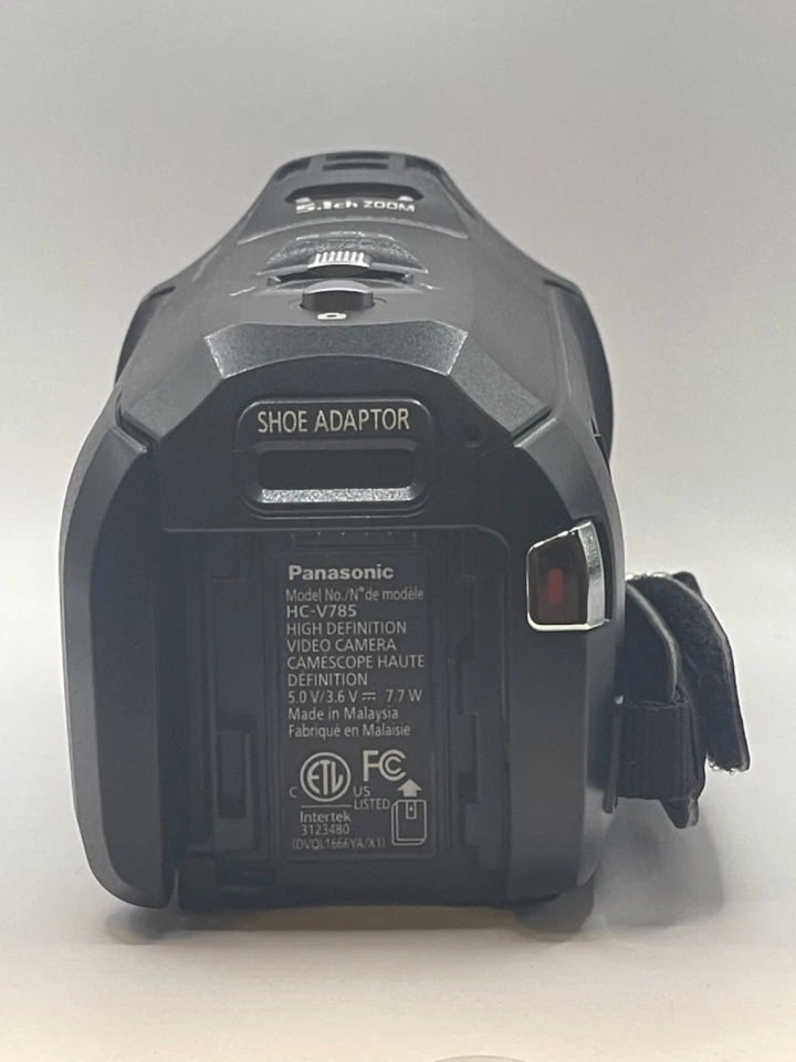 Panasonic HC-V750 Camcorder -  Black - Image 3 of 4
