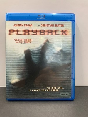 Playback (Blu-ray, 2012) Christian Slater, Toby Hemingway