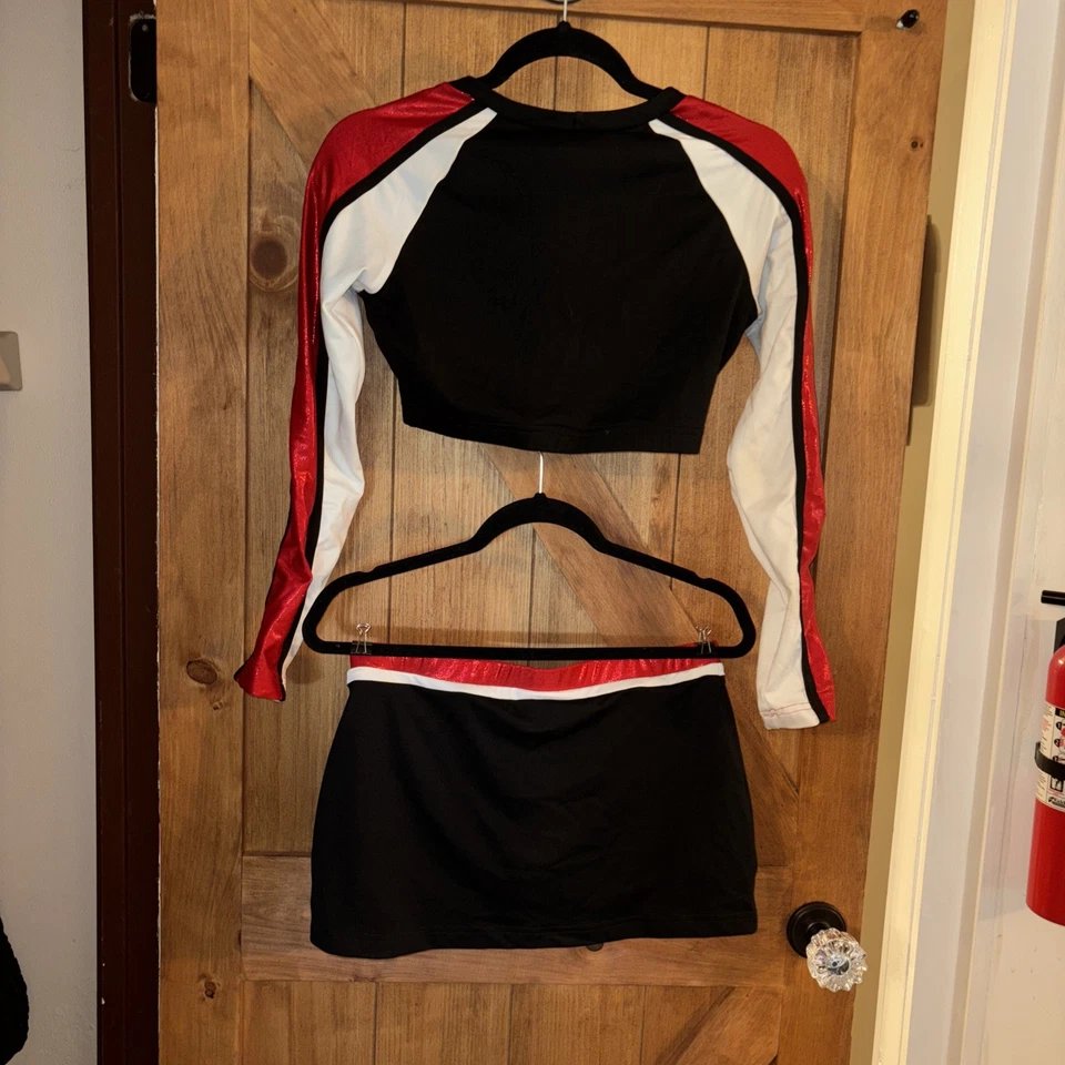 Adulto Mujer MEDIANO Auténtico Uniforme de Porristas, Halloween, Alta Calidad   Foto 2 de 2