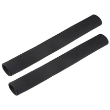 2pcs Foam Tubing for Handle Grip Pipe Insulation 35mm ID 45mm OD 390mm Black