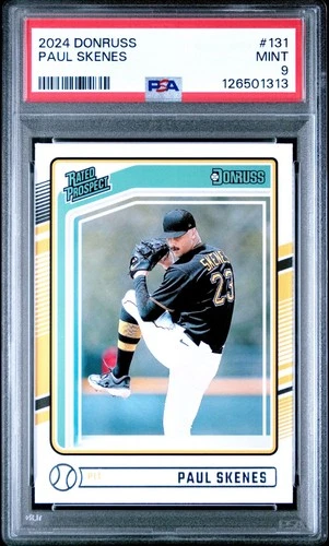 2024 Panini Donruss Paul Skenes Rated Prospect #131 PSA 9 Mint
