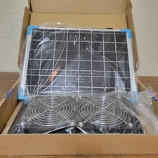 Voltset Solar Powered Fan, 15W Solar Panel IP65 Waterproof Solar Exhaust (#R11)