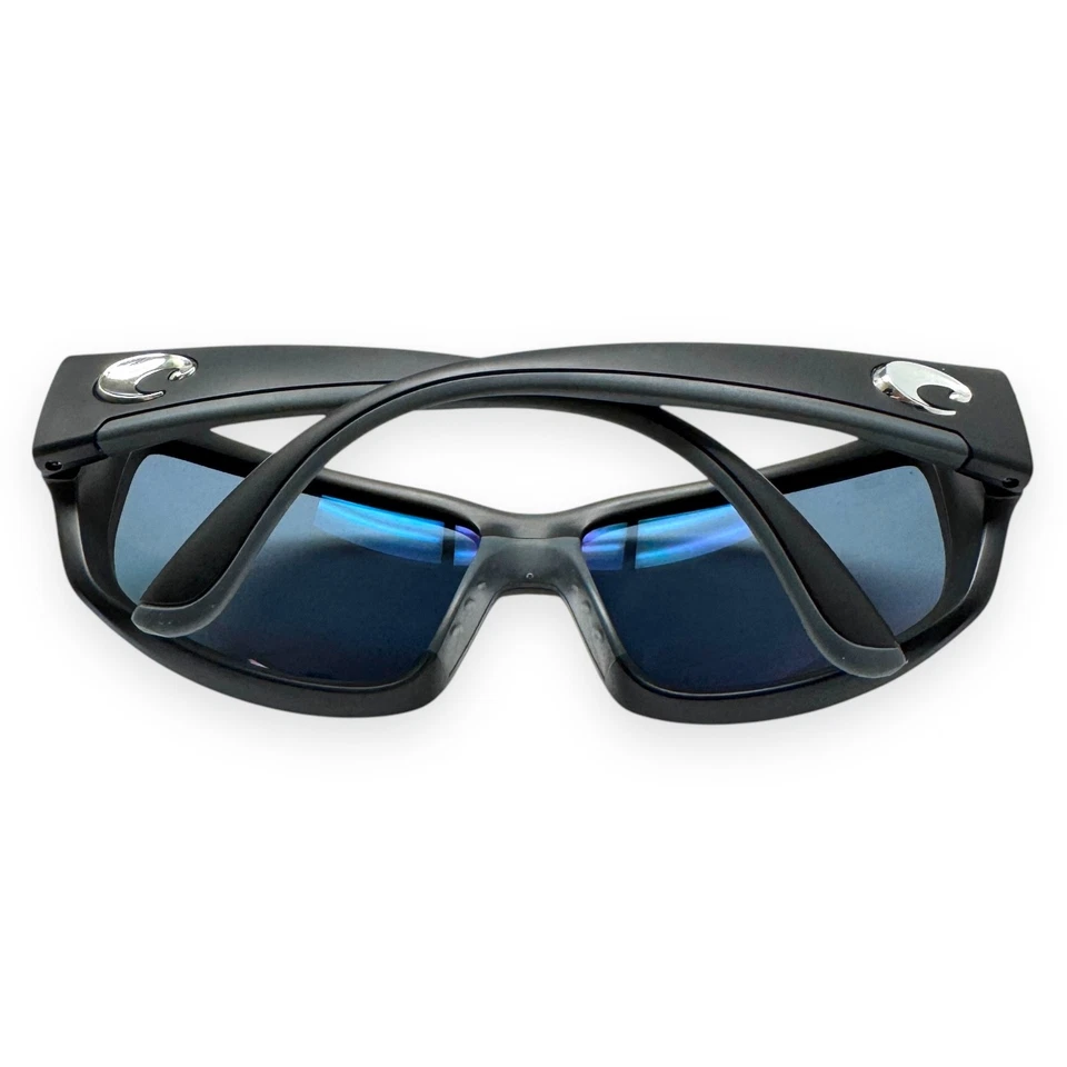 Gafas de sol Costa Del Mar Fantail negro mate gris lente de plástico polarizado con estuche Foto 4 de 4