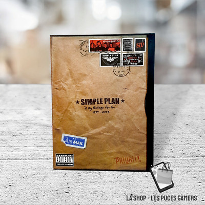 Simple Plan - A Big Package For You (DVD, 2003, Unrated) CD EP IS MISSING