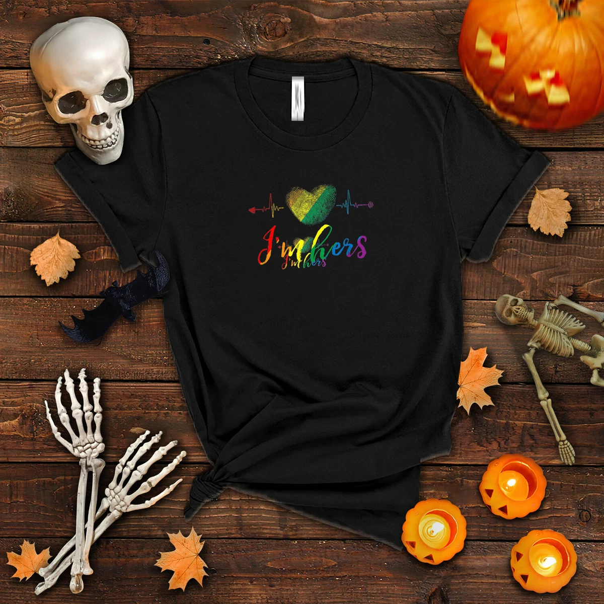 LGBT Couple Shirts I m Hers Matching Lesbian Pride Shirt T Shirt