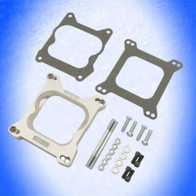 VERGASERADAPTER von Holley Edelbrock auf Rochester Fussmasse Adapter